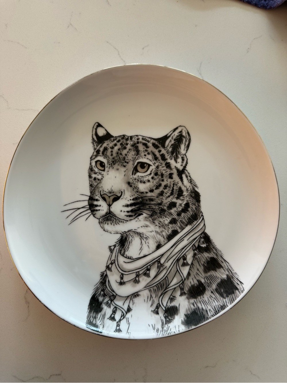 Rachel Koslowski x West Elm Cheetah Plate